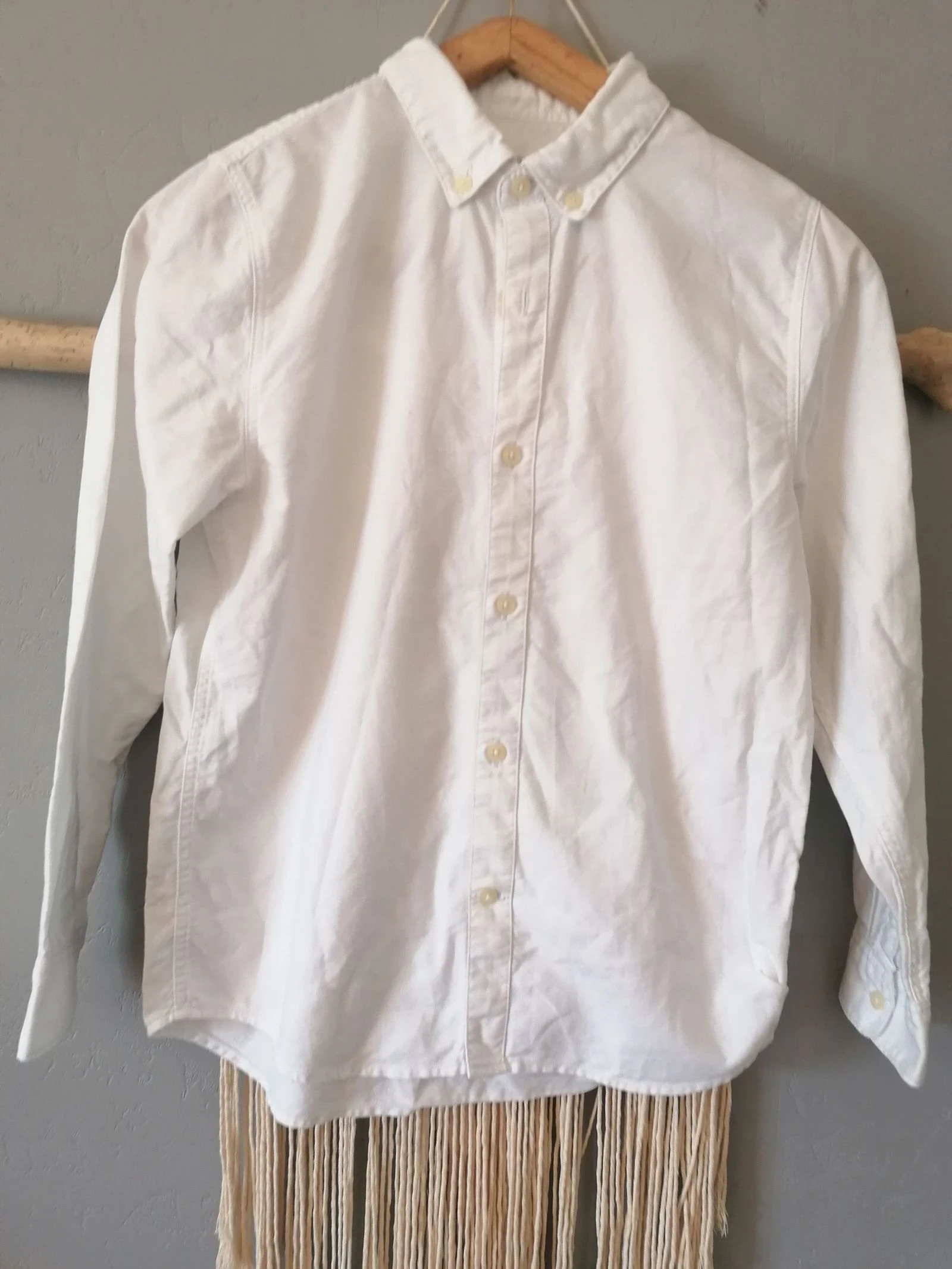 Chemise manche longue garçon, blanc, zara, 9ans 